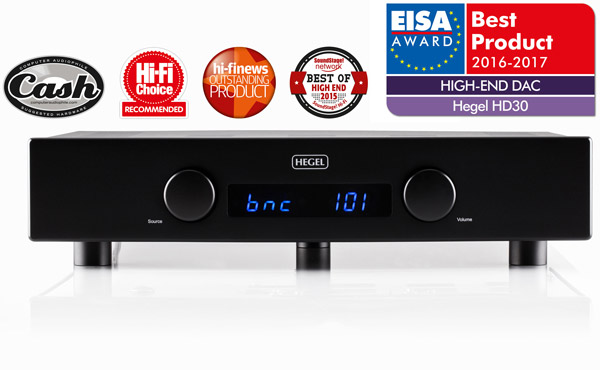 Hegel HD30 with Awards
