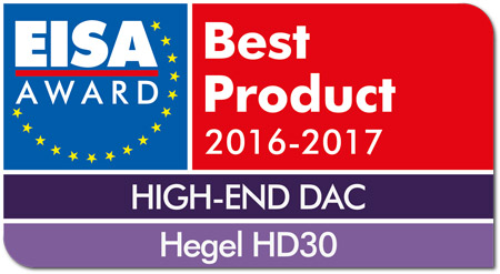 Hegel HD30 EISA Award